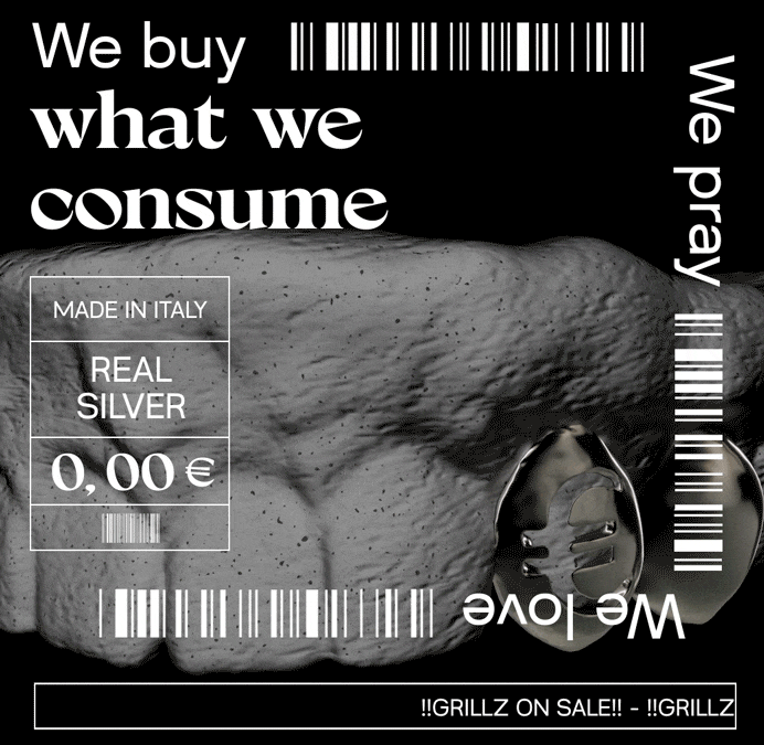 We consume